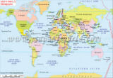 World Map in Belarusian