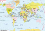 World Map in Catalan