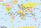 World Map in Indonesian
