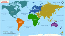 Continents of the World